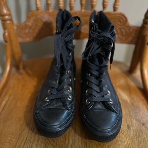 Converse Black High-Top Women's Sneakers